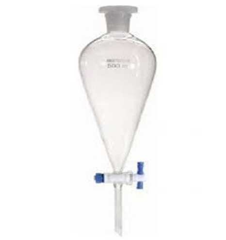 Cam Musluklu Armudi Ayırma Hunisi